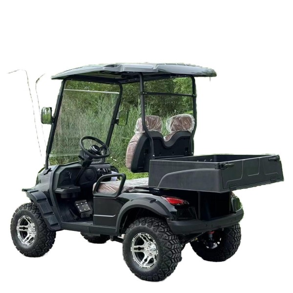 Golf Club Cart Manufacturer - 48V Lifted Buggy Load