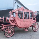 Electric Horse Carriage Manufacturer - Low Price White