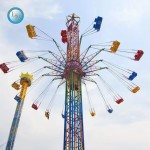 Flying Drop Tower Factory - Mechanical Game Theme Park Equipment