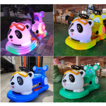 Panda Bumper Car Factory - Parent-Child Luminous Fiberglass Toy