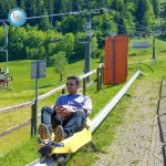 Grass Skiing Ride Factory - Hillside Grassland Sliding Equipment