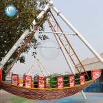 Pirate Ship Factory - 24 Seats Outdoor Fairground Manege Equipment