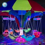 Electric Swing Factory - Flying Fish Rotary Chair Commercial Outdoor