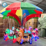 Merry Go Round Manufacturer - Horse Musical Carousel Kids Ride
