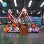 Pirate Ship Manufacturer - Dragon Theme Crazy Swing Amusement Equipment