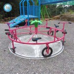 Rainbow Slide Manufacturer - Commercial Playground Plastic Slide