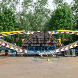 Flying UFO Ride Manufacturer - Thrill Trailer Amusement Park Equipment