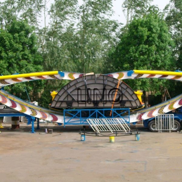Flying UFO Ride Manufacturer - Thrill Trailer Amusement Park Equipment