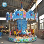 Carousel Manufacturer - Deluxe 16 Seats Merry Go Round Electric