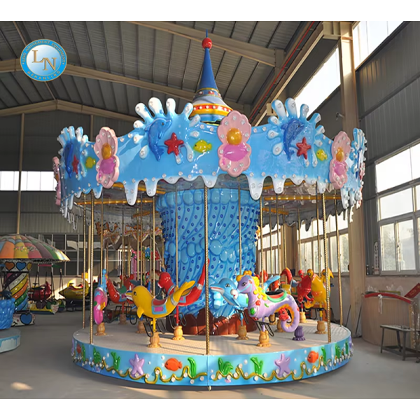 Carousel Factory - Luxury Horse 36 Seats Theme Park Attraction