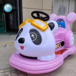 Panda Bumper Car Factory - Parent-Child Luminous Fiberglass Toy