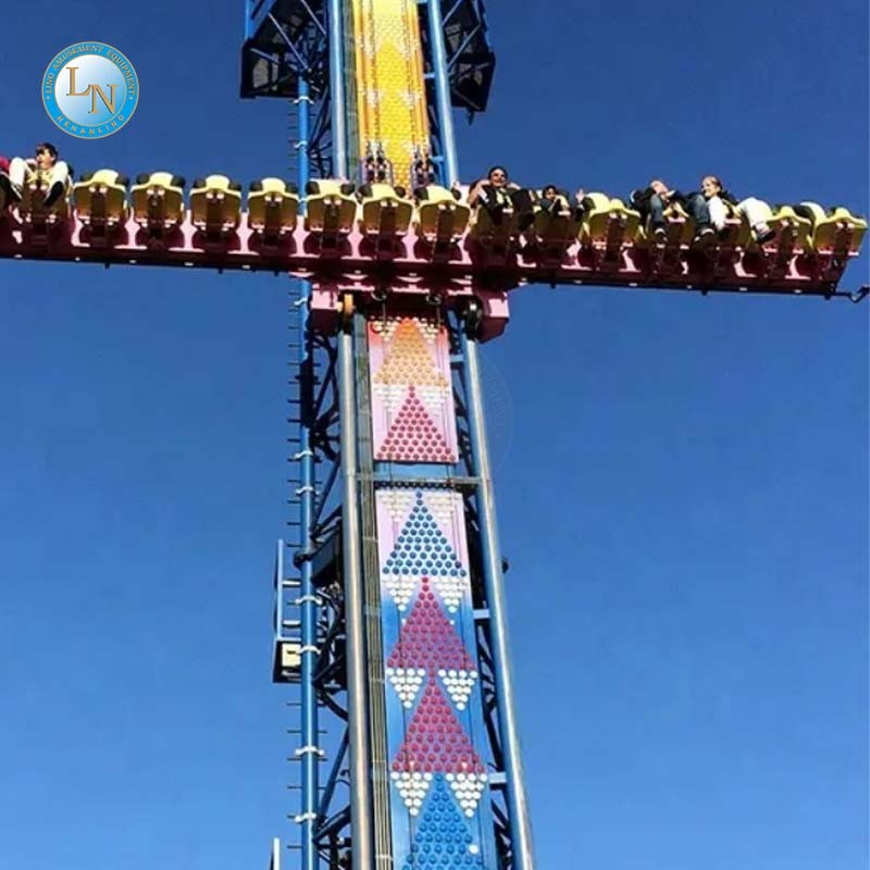 High Fly Ride Manufacturer - LED Light Thrill Amusement Park Equipment