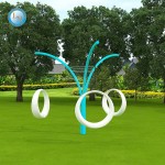 Rainbow Slide Manufacturer - Commercial Playground Plastic Slide