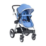 Baby Stroller Manufacturer - OEM Alloy Frame 4 Wheel Pram