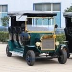 Classic Car Manufacturer - Green Three Rows Special Transportation