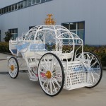 Pumpkin Carriage Manufacturer - Elegant Wedding White Cinderella Carriage