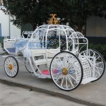 Pumpkin Carriage Manufacturer - Elegant Wedding White Cinderella Carriage