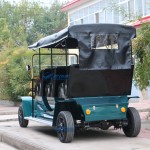 Classic Car Manufacturer - Green Three Rows Special Transportation