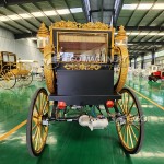 Royal Horse Carriage Factory - Black Gold Multi-functional Luxury
