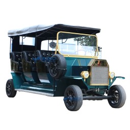 Classic Car Manufacturer - Green Three Rows Special Transportation