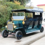 Classic Car Manufacturer - Green Three Rows Special Transportation