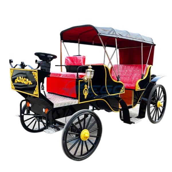Victoria Carriage Manufacturer - Vintage Electric Sightseeing Wagon