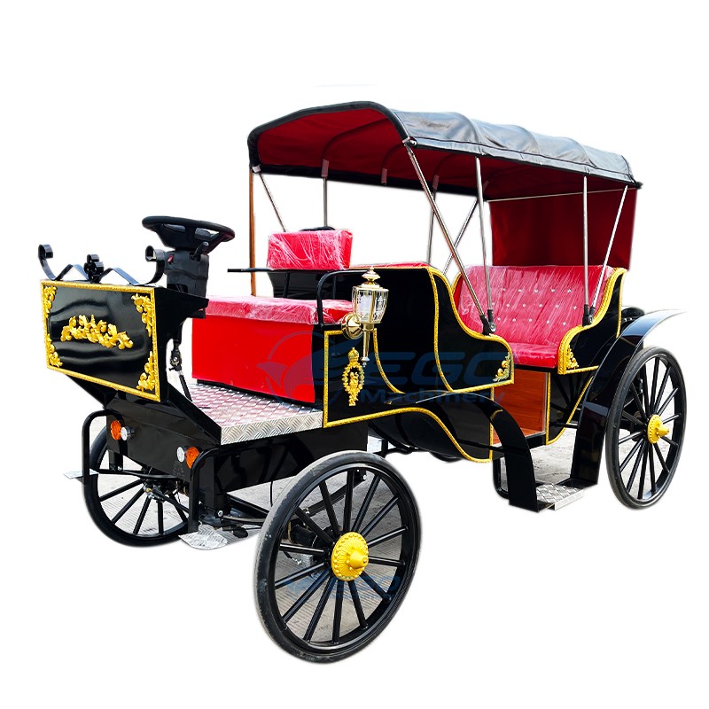 Victoria Carriage Manufacturer - Vintage Electric Sightseeing Wagon
