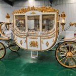 Royal Horse Carriage Factory - Double-Function White Gold Carriage