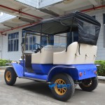 Electric Vintage Car Manufacturer - 5 Seats Sightseeing Retro Vehicle