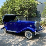 Vintage Car Manufacturer - 5 Seats Electric Sightseeing Classic Car