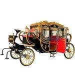 Royal Horse Carriage Factory - Black Gold Multi-functional Luxury