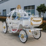 Pumpkin Carriage Manufacturer - Elegant Wedding White Cinderella Carriage