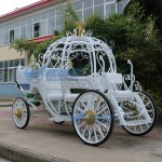 Pumpkin Carriage Manufacturer - Elegant Wedding White Cinderella Carriage
