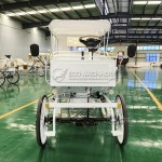 Sightseeing Carriage Factory - Elegant White Four Wheels Wholesale