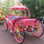 Pumpkin Carriage Manufacturer - Pink Wedding Electric Carriage
