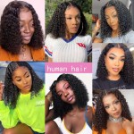 Bob Wig Factory - Kinky Curly Short Lace Front Human Hair