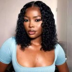 Lace Front Wig Manufacturer - Brazilian 13x4 Straight Bob Large Cap