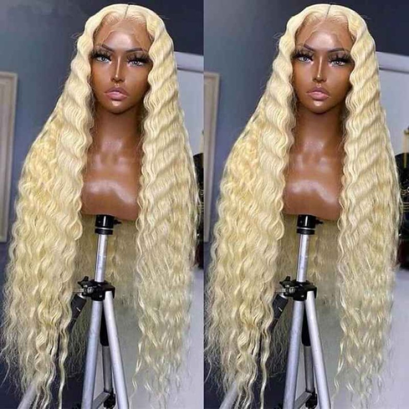 Lace Wig Manufacturer - 40Inch Vietnamese Raw HD Blonde Bone Straight