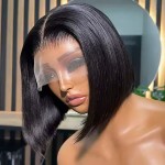 Bob Wig Factory - Brazilian Short Straight Pre-Plucked Small Cap