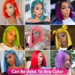 Bob Wig Factory - Pre-Plucked Side Part Short Brazilian Virgin