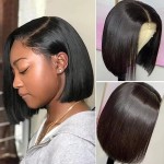 Lace Front Wig Factory - Brazilian Virgin Remy Straight Bob