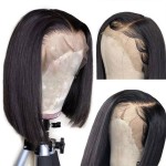 Bob Wig Manufacturer - 180% Density Indian Virgin Raw Lace Bob