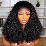 Bob Wig Factory - Kinky Curly Short Lace Front Human Hair