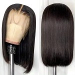 Lace Front Wig Factory - Brazilian Virgin Remy Straight Bob