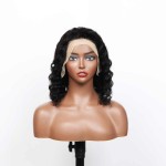 Lace Frontal Wig Manufacturer - Deep Wave 200% Density Brazilian