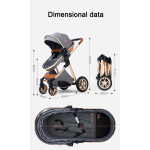 Baby Stroller Manufacturer - 3 in 1 Foldable Car Seat EN1888