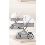 Baby Stroller Factory - X Shape Eggshell Aluminum Lightweight