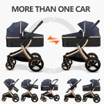 Baby Stroller Manufacturer - High Landscape 3 in 1 Reversible