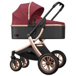 Baby Stroller Manufacturer - Luxury 3 in 1 Aluminum Frame