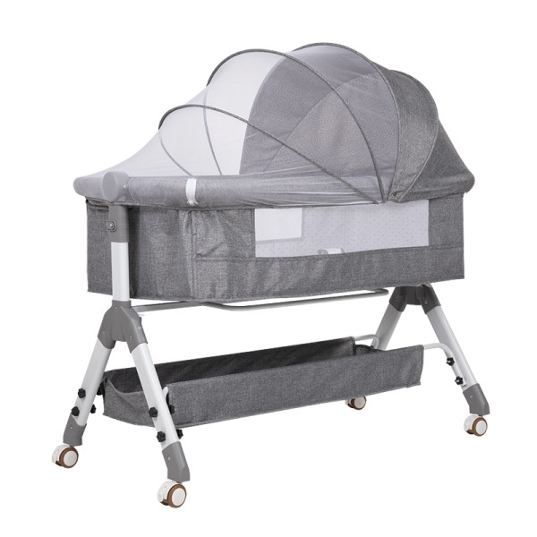 Baby Bed Factory - Hot Sale Swing Crib Adjustable Height